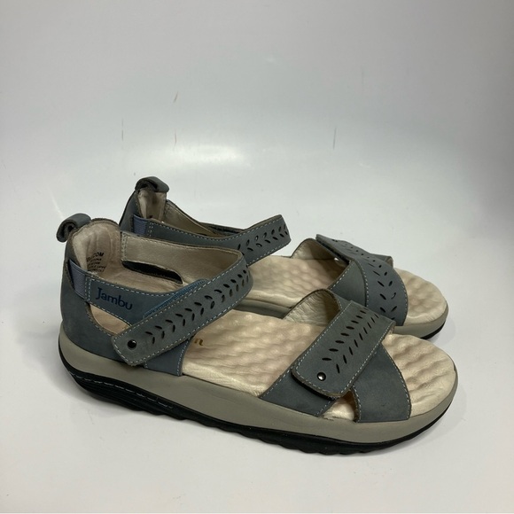 Jambu‎ Sedona sandals blue orthotic comfort sandals size 6.5 - Picture 2 of 8